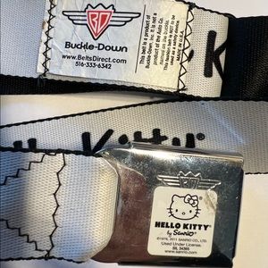 Hello kitty Sanrio branded buckle belt